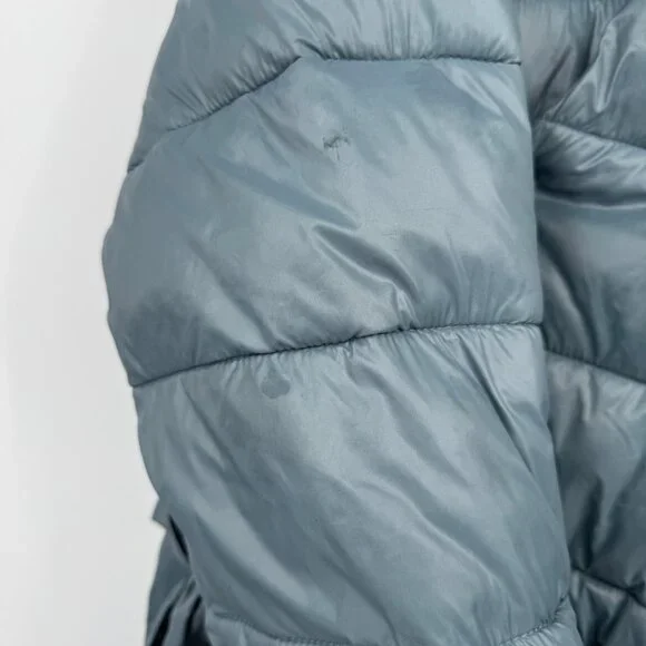 Universal Standard Kanda Puffer Coat Jacket Storm Blue size XS read - Picture 3 of 15